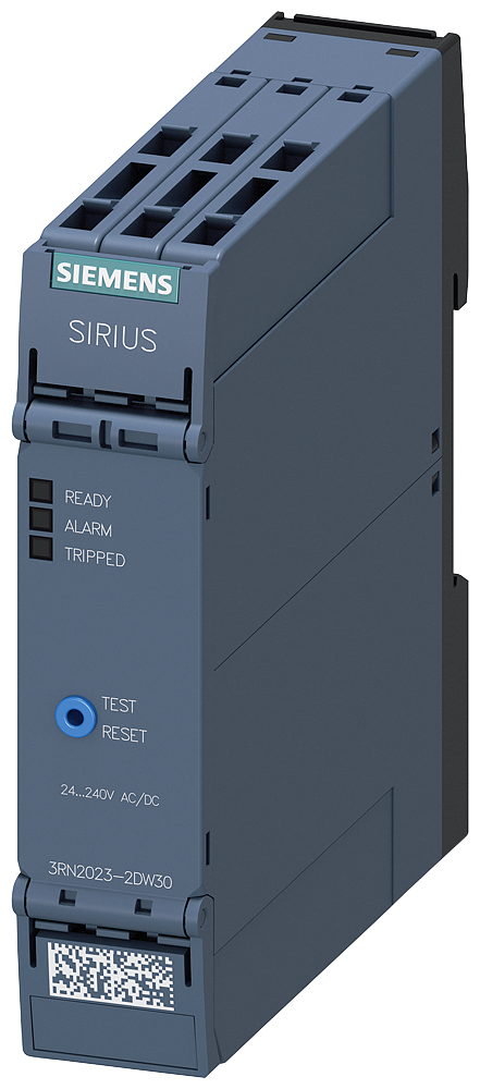 SIEMENS 3RN2023-2DW30 Thermistor motor protection relay, warning/shutdown, spring-type, 1 NO+1 CO, 24-240 V AC/DC