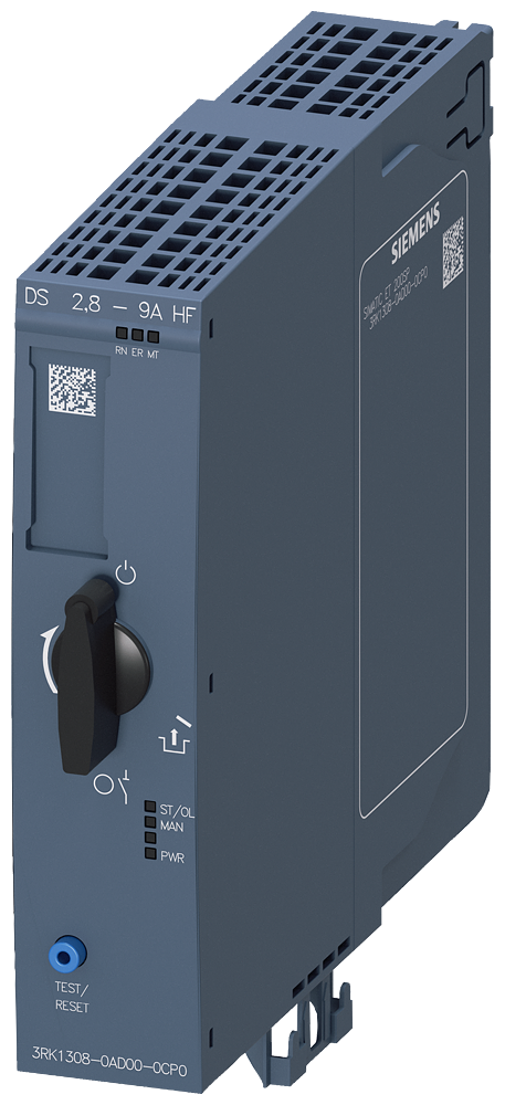 SIEMENS 3RK1308-0AD00-0CP0 Direct on-line starter, electronic overload protection up to 4 kW / 400 V, 2.8 A up to 9 A