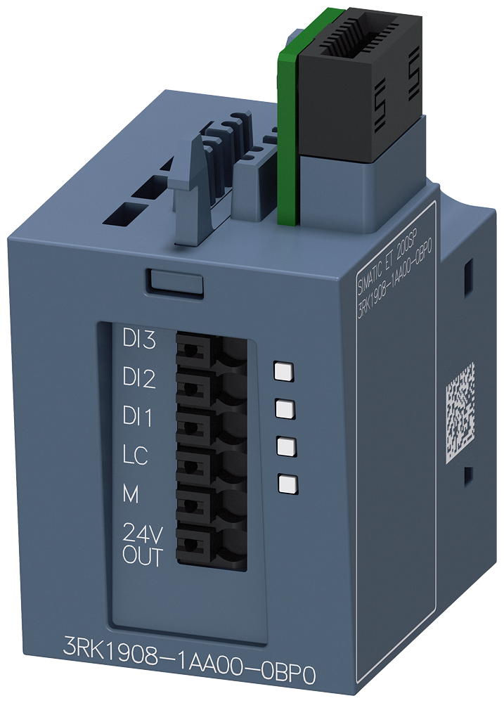 SIEMENS 3RK1908-1AA00-0BP0 3DI/LC module (connection terminals) for ET 200SP motor starter