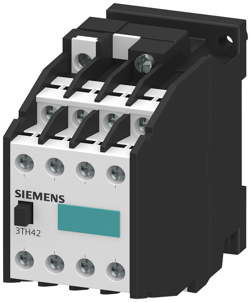 SIEMENS 3TH4262-0AF0 Contactor relay 62E, 6 NO + 2 NC, AC op. 110 V AC 132 V AC