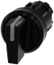 SIEMENS 3SU1002-2BP10-0AA0 Toggle switch illuminable, 22 mm, round, plastic, black, knob short