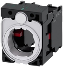 SIEMENS 3SU1500-1AA10-1PA0 Holder for 3 modules, plastic, 1 NC, 1 NC, screw terminal