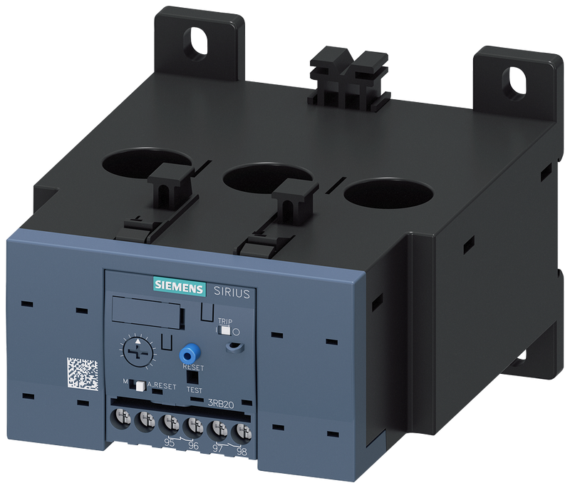 SIEMENS 3RB2056-1FW2 Overload relay, 50-200 A, for motor protection, S6, Class 10, Manual-Automatic-Reset