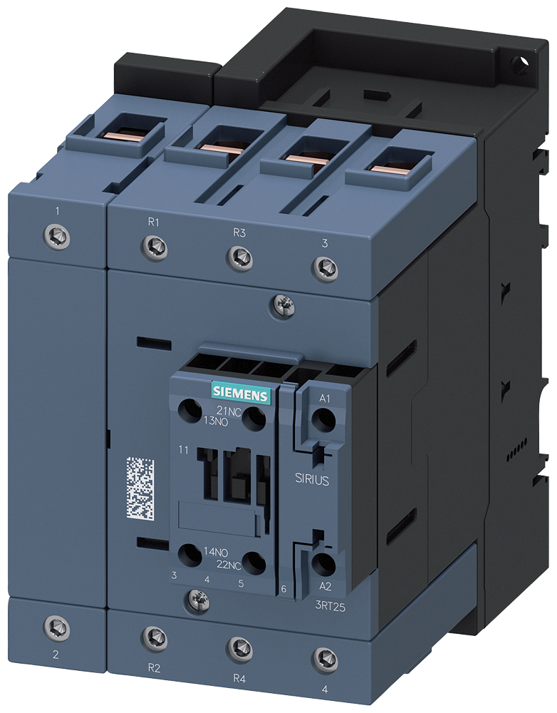 SIEMENS 3RT2545-1NB30 Contactor, S3, 4-pole, 2 NO + 2 NC, AC-3, 37 kW/400 V 20-33 V AC/DC, screw terminal