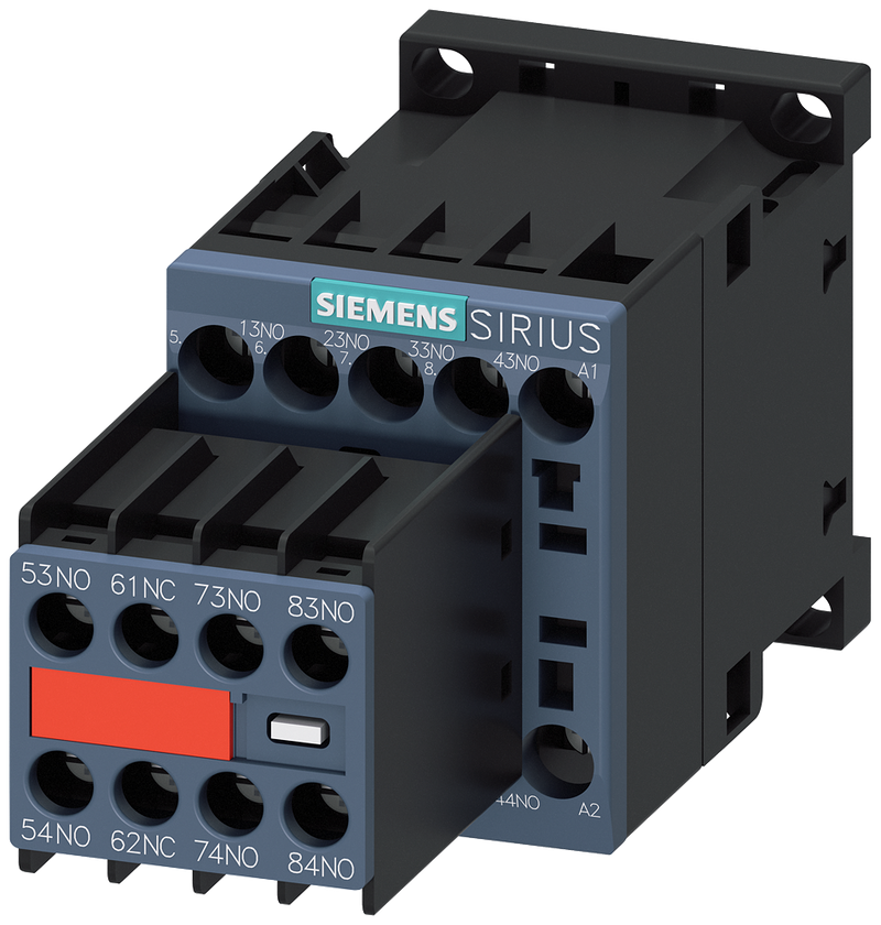 SIEMENS 3RH2271-1BB40 Contactor relay, 7 NO+1 NC, 24 V DC, S00, screw terminal