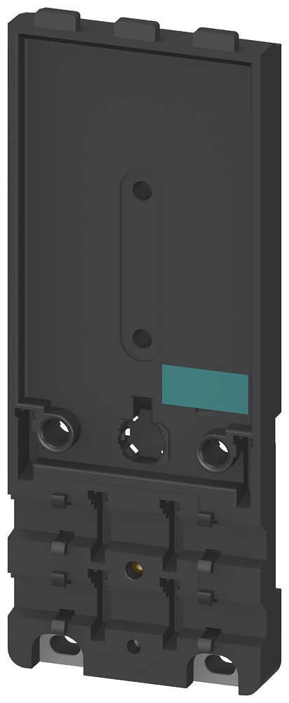 SIEMENS 3RK1901-0CB01 AS-i mounting pl. K60 for compact modules K60, installation on DIN rail