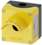 SIEMENS 3SU1851-0AA00-0AF2 Enclosure for command devices, 22 mm, round, metal, yellow, 1 command point
