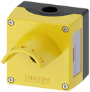 SIEMENS 3SU1851-0AA00-0AG2 Enclosure for command devices, 22 mm, round, metal, yellow, 1 command point