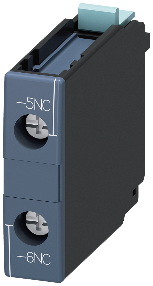 SIEMENS 3RH1921-1CD01 Auxiliary switch 1 NC, del., EN50005 for motor contactors, 1-pole