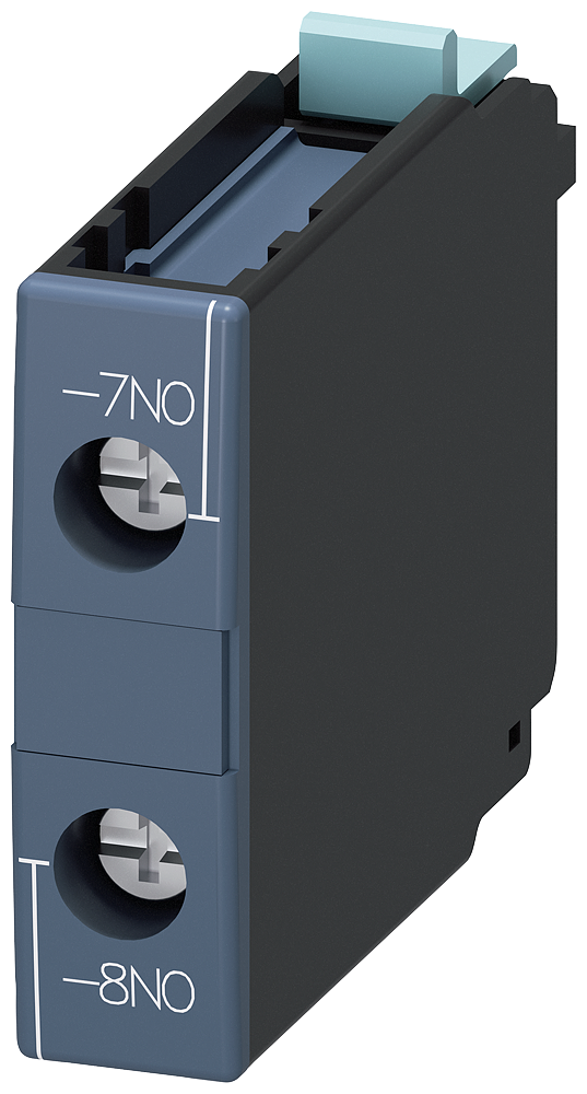 SIEMENS 3RH1921-1CD10 Auxiliary switch 1 NO, leading, EN50005 for motor contactors, 1-pole