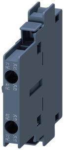 SIEMENS 3RH1921-1EA02 Auxiliary switch 2 NC, EN50005, 10 mm, Sz. S0-S12 for motor contactors, 2-pole