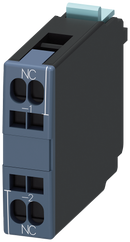 SIEMENS 3RH1921-2CA01 Auxiliary switch 1 NC, EN50005, cage clamp connection for motor contactors, 1-pole