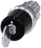 SIEMENS 3SU1050-5JL01-0AA0 Key-operated switch Siemens, w. monitoring, 22 mm, round, metal, shiny, removal I+O+II