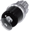 SIEMENS 3SU1050-5JF01-0AA0 Key-operated switch Siemens, with monitoring, 22 mm, round, metal, shiny, removal O+I
