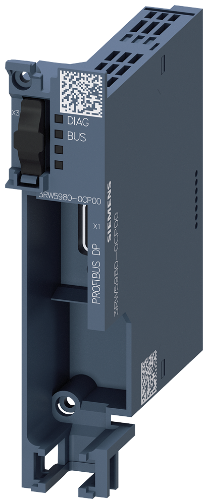 SIEMENS 3RW5980-0CP00 PROFIBUS communication module