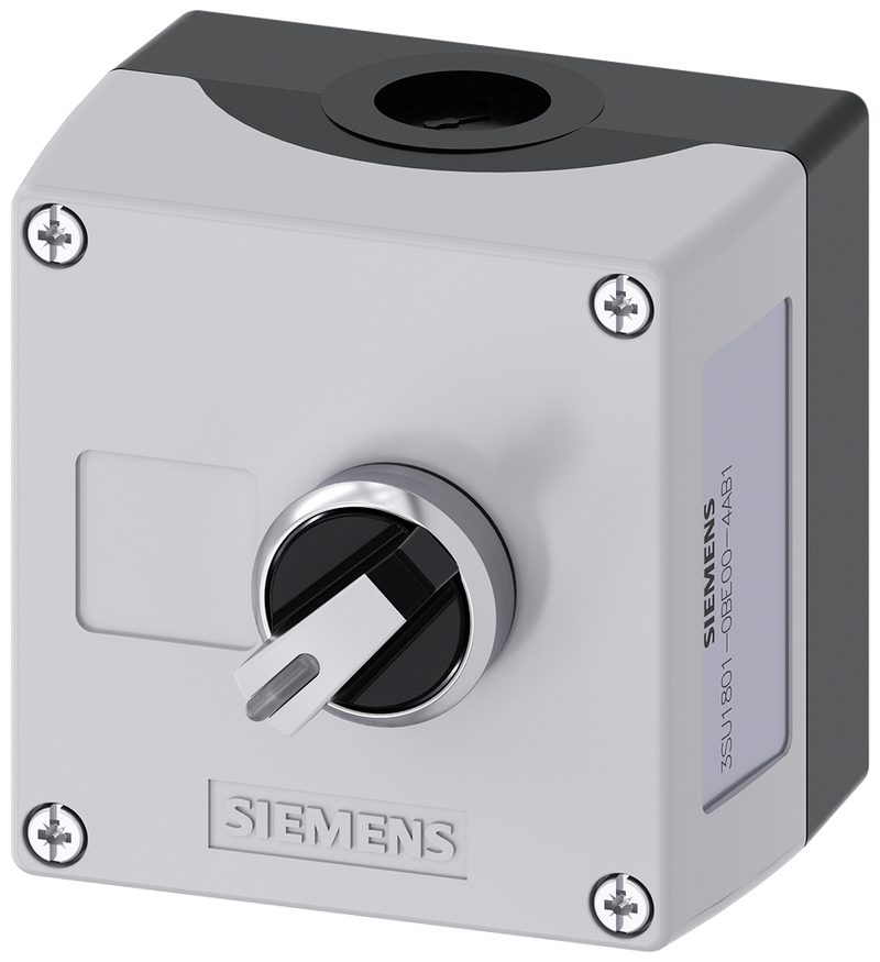 SIEMENS 3SU1801-0BE00-4AB1 Enclosure for command devices, 22 mm, round
