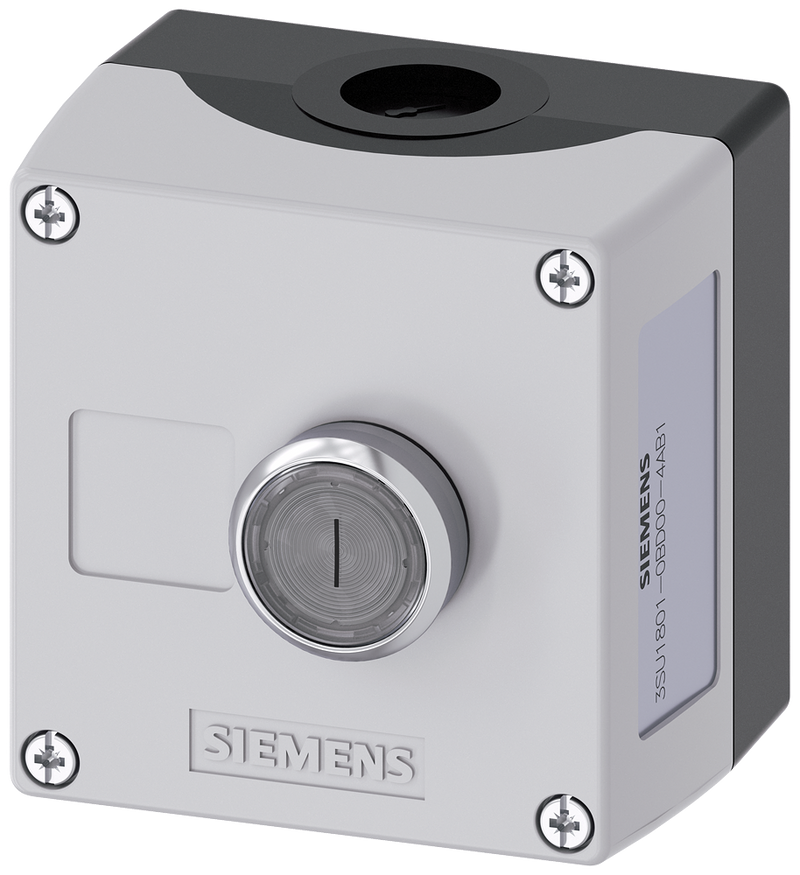 SIEMENS 3SU1801-0BD00-4AB1 Enclosure for command devices, 22 mm, round