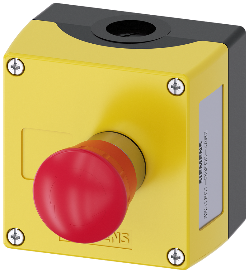 SIEMENS 3SU1801-0NE00-4AB2 Enclosure for command devices, 22 mm, round