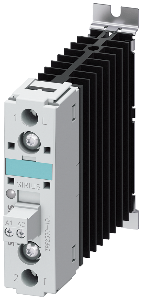 SIEMENS 3RF2330-1DA44 Solid-state contactor 3RF2, 1-ph. AC51 30 A 48-460 V/4-30 V DC short-circuit-proof up to 25 A