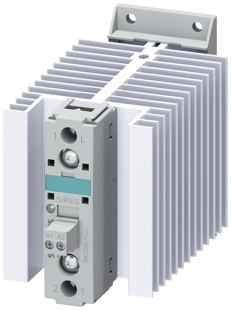 SIEMENS 3RF2350-1AA06 Solid-state contactor 3RF2, 1-ph. AC51 50 A 48-600 V/24 V DC