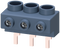 SIEMENS 3RV1915-5A 3-phase feed-in terminal for 3-ph. busbars for S0 and S00, connection from above