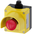 SIEMENS 3SU1801-0NB10-4HC2 AS-Interface enclosure for command devices, 22 mm, plastic, yellow, protective collar