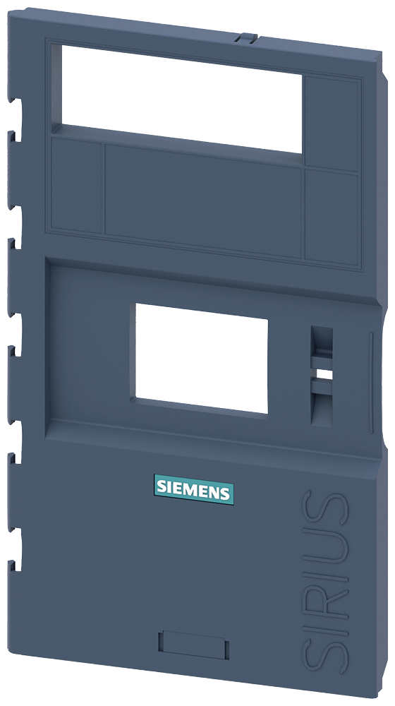 SIEMENS 3RW5950-0GL40 Hinged cover for 3RW52 with cutout for HMI module Standard