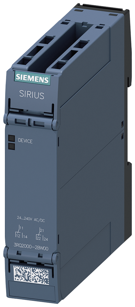 SIEMENS 3RQ2000-2BW00 Coupling relay in industrial enclosure, 2 CO, 24-240 V AC/DC, spring-type terminal
