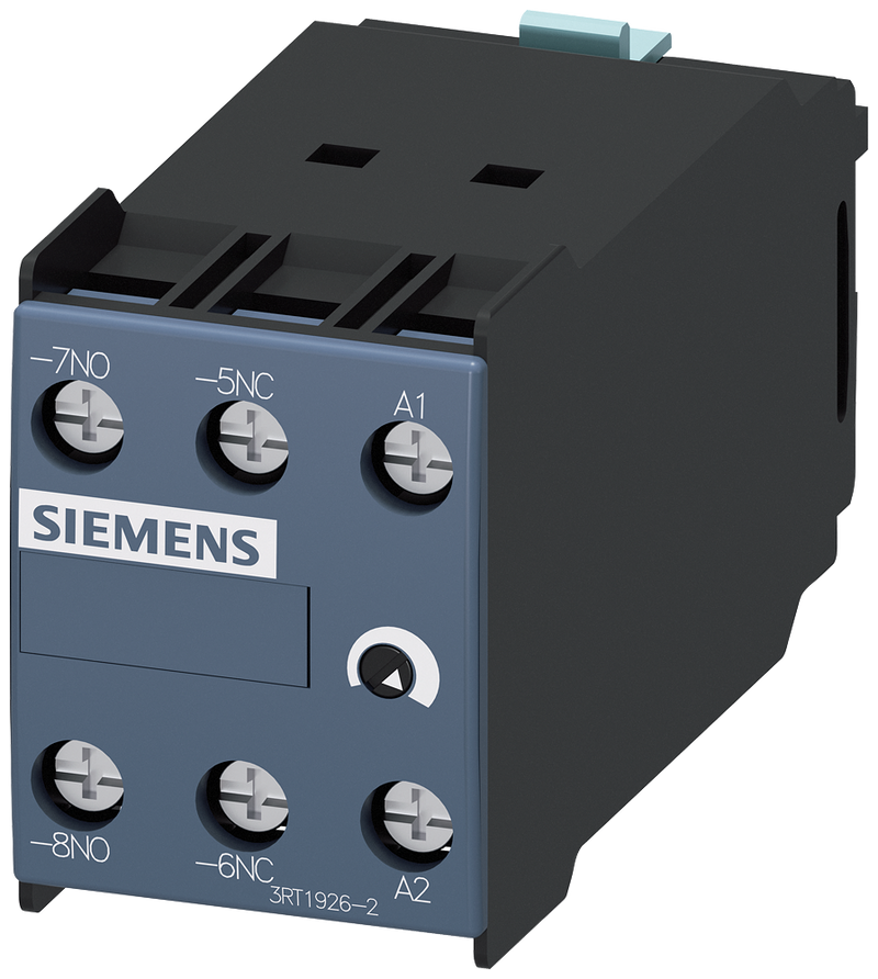 SIEMENS 3RT1926-2EJ21 Auxiliary switch time range 0.5-10 s, 24 V AC/DC
