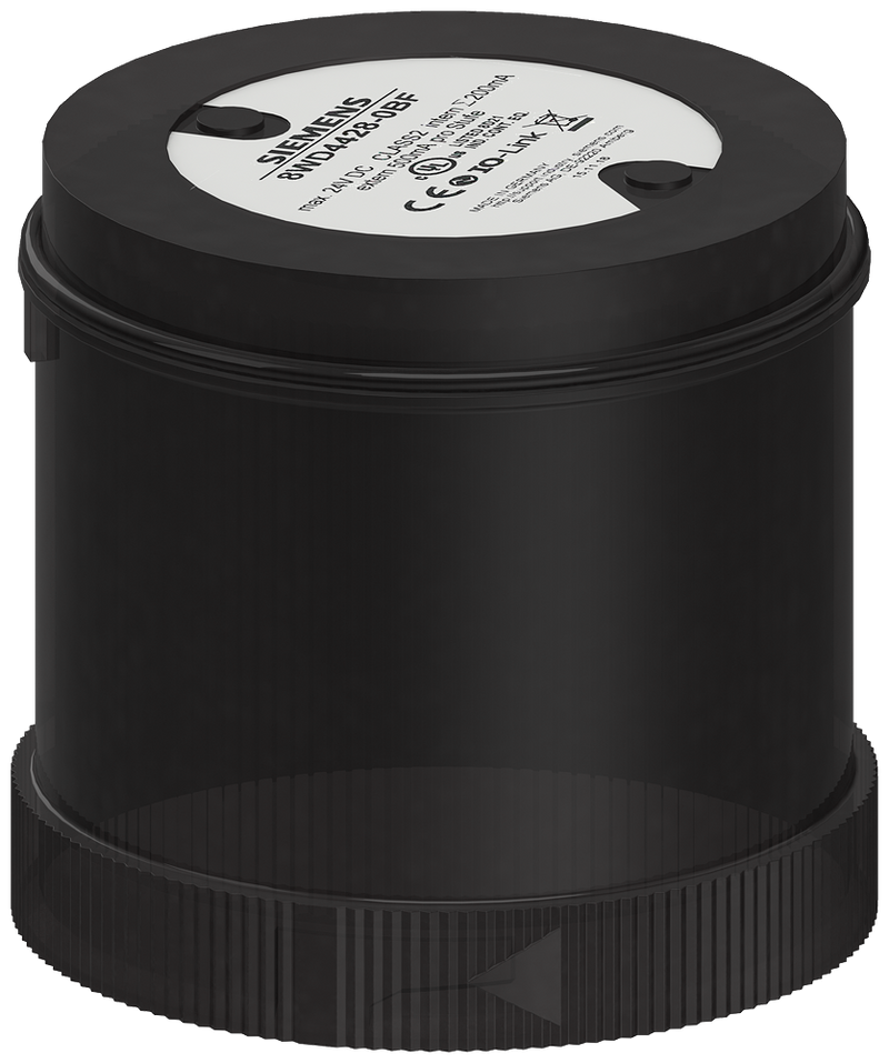 SIEMENS 8WD4428-0BF IO-Link adapter element, black, for 5 signaling elements, 24 V DC, diameter 70 mm