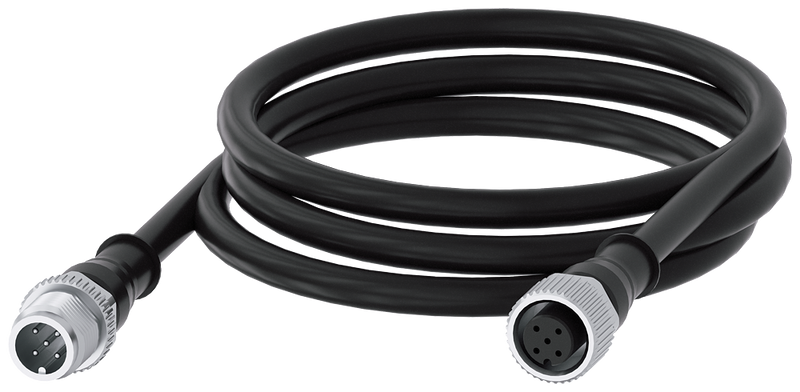 SIEMENS 3SX5601-3SV15 Connecting cable, 1 m, M12 socket 5-pole + M12 connector 5-pole