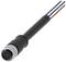 SIEMENS 3SX5601-3SB54 Connection cable with M12 socket 4-pole, 3SE52 with M12 connector 4-pole.