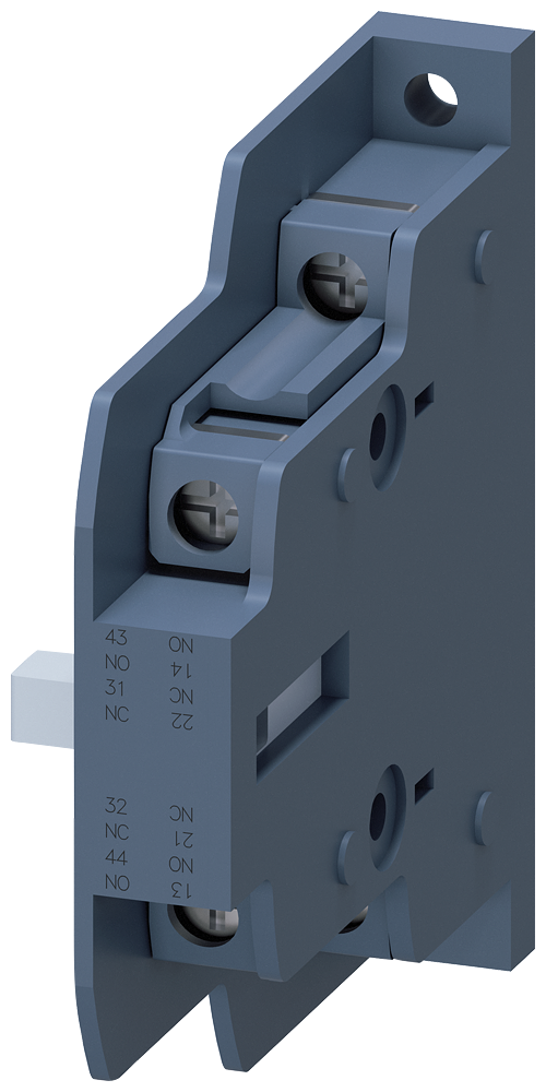 SIEMENS 3RH1981-1DA11 1st lateral auxiliary switch for contactors 3RT148 1NO+1NC, screw terminals