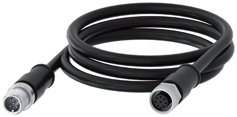 SIEMENS 3SX5601-3SV00-1AK3 Adapter cable for RFID safety switch 3SE63, M12 socket, 8-pole, 50 cm