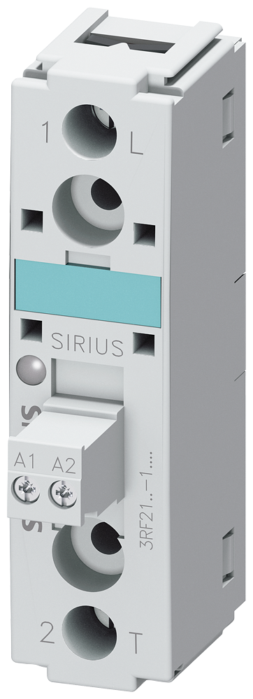 SIEMENS 3RF2170-1AA05-0KN0 Semiconductor relay 3RF2, 1-phase, W=22.5 mm, 70 A 48-600 V/24 V DC