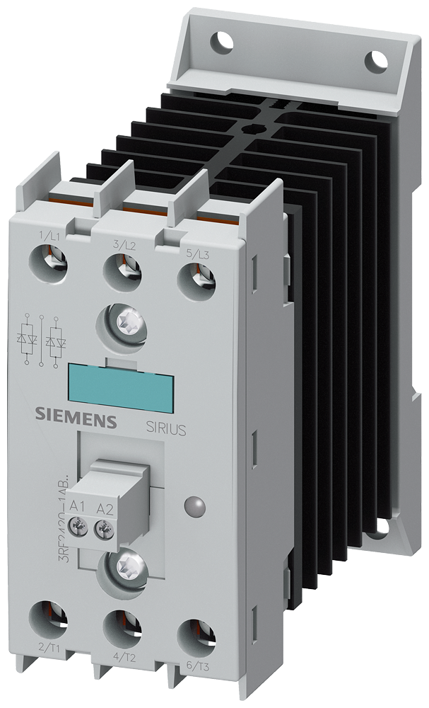 SIEMENS 3RF2420-1AB45 Solid-state contactor 3RF2, 3-ph. AC51 20 A 48-600 V/4-30 V DC 2-phase controlled
