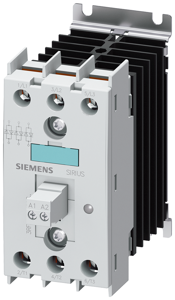 SIEMENS 3RF2410-1AC45 Solid-state contactor 3RF2, 3-ph. AC51 10 A 48-600 V/4-30 V DC 3-phase controlled