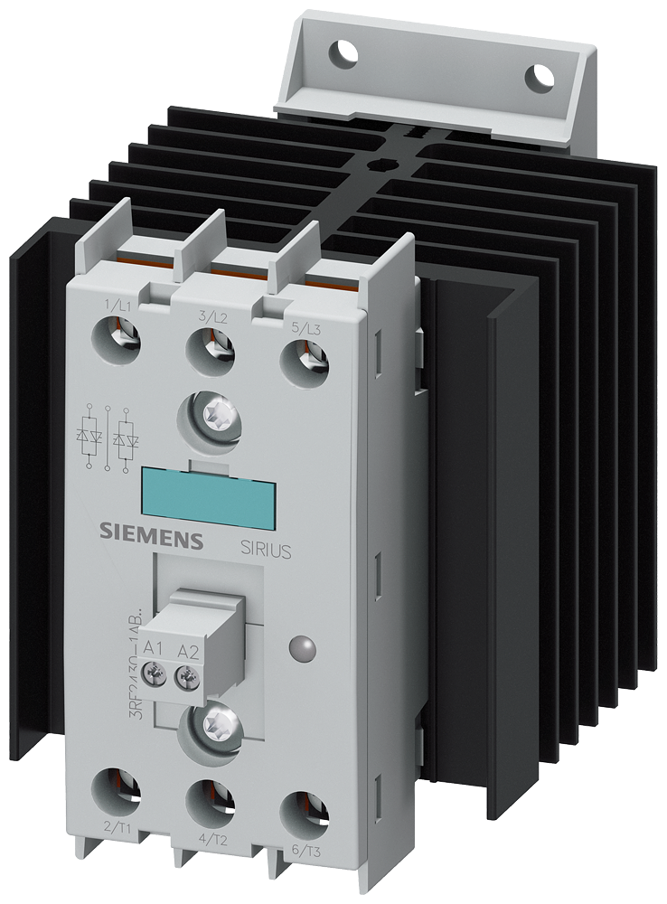 SIEMENS 3RF2430-1AB45 Solid-state contactor 3RF2, 3-ph. AC51 30 A 48-600 V/4-30 V DC 2-phase controlled