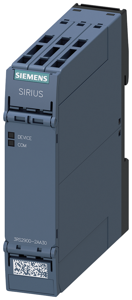 SIEMENS 3RS2900-2AA30 Extension module for 3RS26/28, 2 sensors, AI, 24 V AC/DC, spring-type terminal