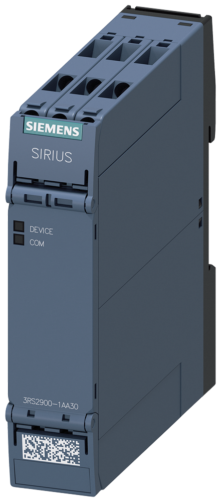 SIEMENS 3RS2900-1AA30 Extension module for 3RS26/28, 2 sensors, AI, 24 V AC/DC, screw terminal