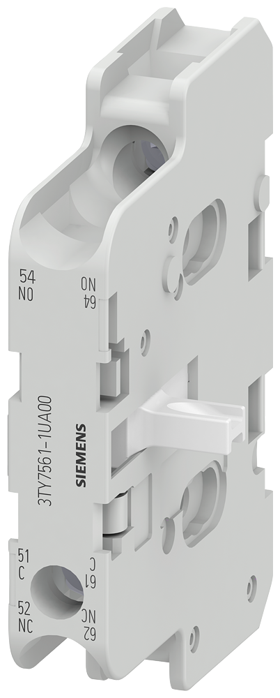 SIEMENS 3TY7561-1UA00 Auxiliary switch, solid-state-compatible for 3TF44-69, 3TK4/5, 3TC4/5 for attachment
