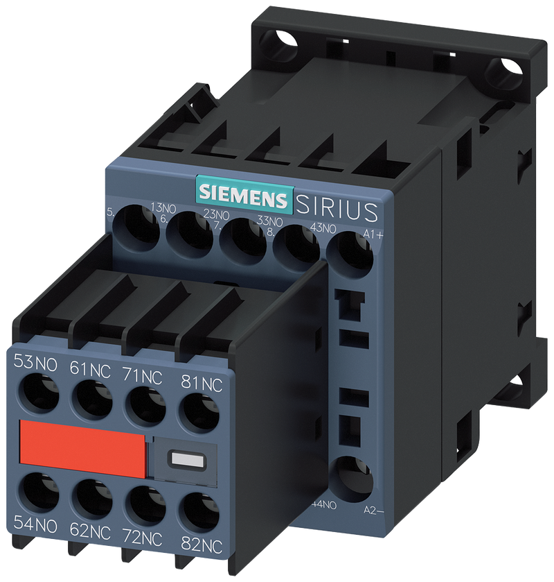 SIEMENS 3RH2253-1BB40 Contactor relay, 5 NO+3 NC, 24 V DC, S00, screw terminal
