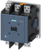 SIEMENS 3RT1483-6AP36 Contactor, AC-1, 1260 A, 3-pole, 100-240 V AC, 100-220 V DC, 2 NO + 2 NC, electronic operating mechanism