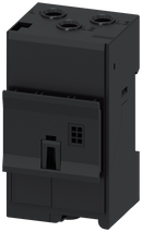 SIEMENS 3UF71011AA000 Current measuring module set current 2.4...25 A width 45 mm straight-through transformer