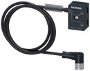 SIEMENS 3RK1901-2NR22 AS-Interface M12 branch U_ASI and Uaux, 2 m, M12 cable socket IP67/68/69K, max. 4 A