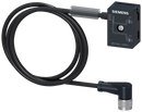 SIEMENS 3RK1901-2NR21 AS-Interface M12 branch U_ASI and Uaux, 1 m, M12 cable socket IP67/68/69K, max. 4 A