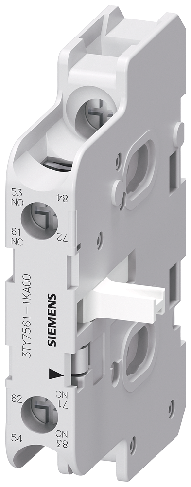 SIEMENS 3TY7561-1KA00 Auxiliary switch for Sz. 3-12 2nd auxiliary switch left or right