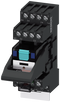 SIEMENS LZS:PT5A5L24 Plug-in relay complete unit 24 V DC, 4 change-over contacts LED module red standard plug-in base