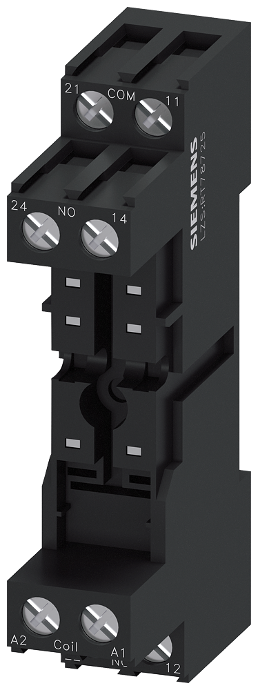 SIEMENS LZS:RT78725 Plug-in relay, base 15 mm