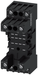 SIEMENS LZS:PT78720 Plug-in base for mounting for 2 CO, devices